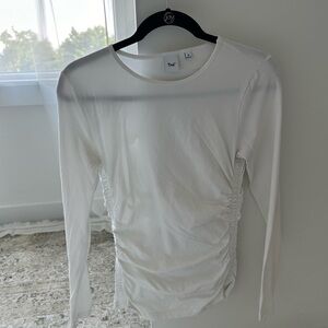 Aritzia TNA ruched top